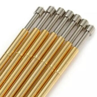 1A DIP T Probe POGO Pin Złote pokryte sprężynowo naładowane Pcb Test Pins 1,05 mm