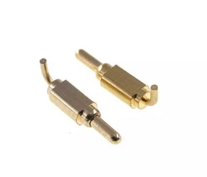 PCB 10 mm wiosną obciążony pod kątem prawym POGO Pin Magnetyczny 7,0 mm 90 stopni