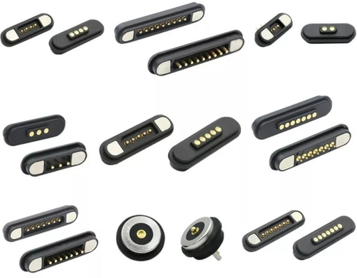 3A Odsuwanie Wodoszczelny Złącze Pogo Pin 7 8 9 PIN 2,2 mm Magnetyczny Ładowanie Palce